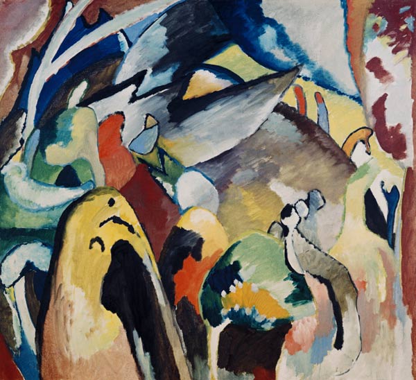 Improvisation 19A. von Wassily Kandinsky