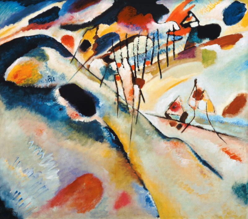 Landschaft von Wassily Kandinsky