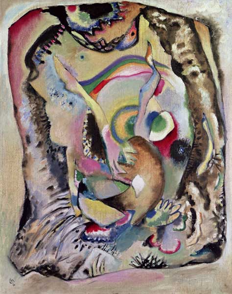 Painting on a Light Ground von Wassily Kandinsky