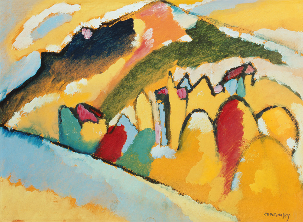 Studie zu Herbst I. von Wassily Kandinsky