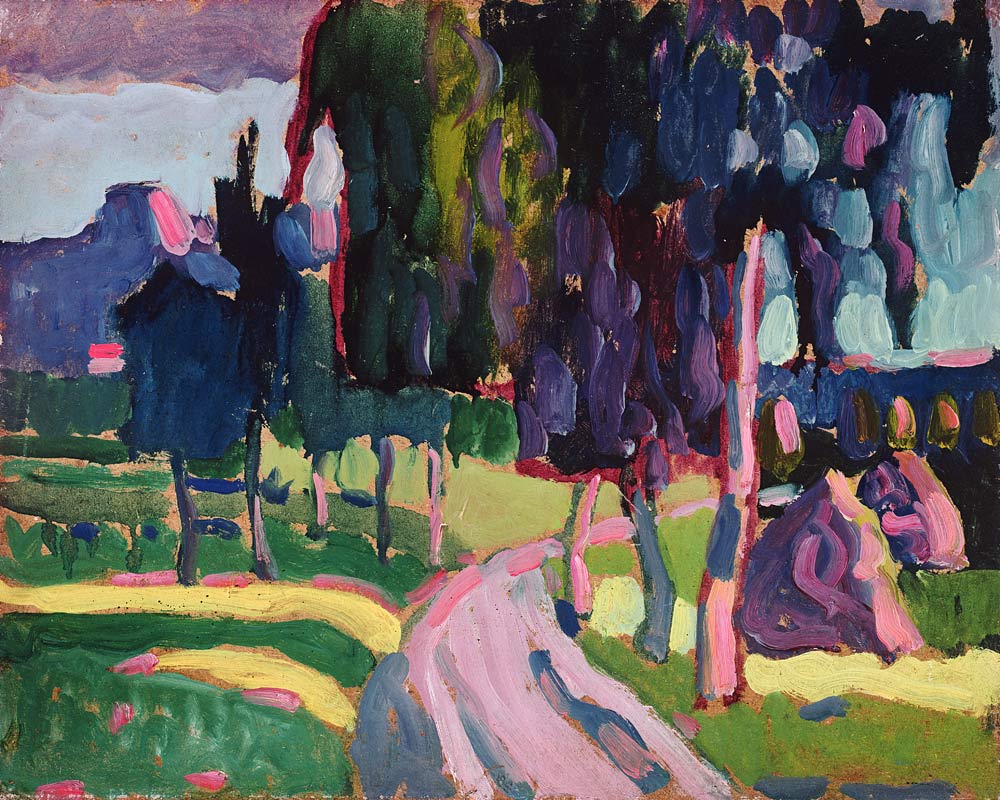 Summer at Murnau von Wassily Kandinsky