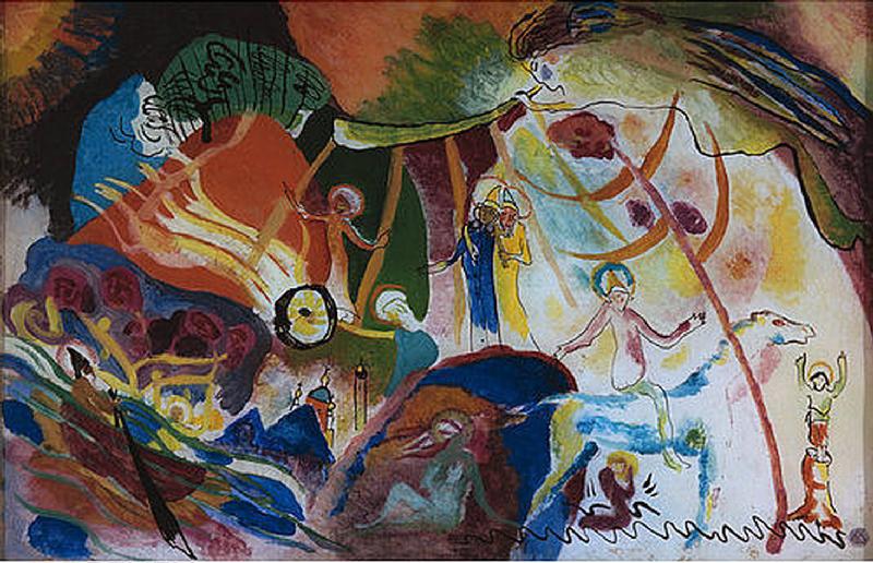 Allerheiligen II von Wassily Kandinsky