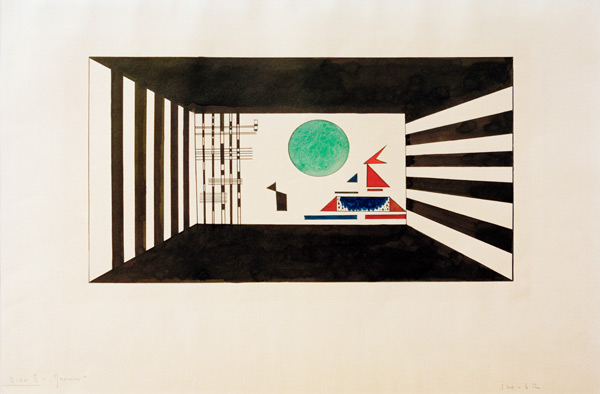 Bilder einer Ausstellung, Bild II: Gnomus von Wassily Kandinsky