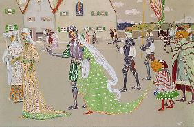 Der Brautzug um 1902/19