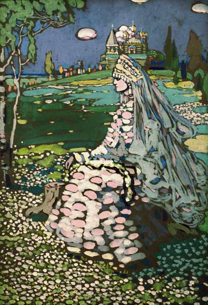 Die Braut von Wassily Kandinsky