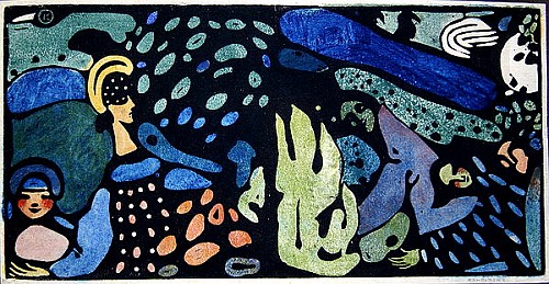 Dreaming Children  von Wassily Kandinsky