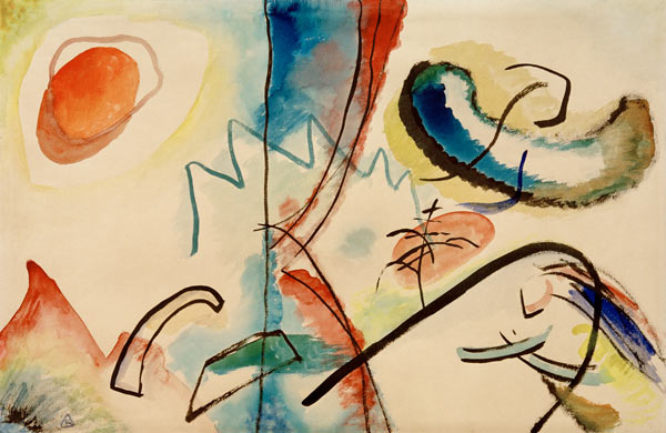 Ohne Titel (Improvisation) von Wassily Kandinsky