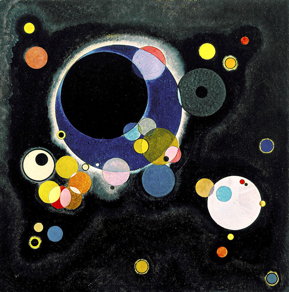 Sketch for Several Circles von Wassily Kandinsky