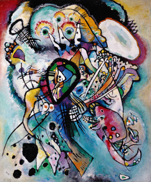 Zwei Ovale (Komposition Nr. 218) von Wassily Kandinsky