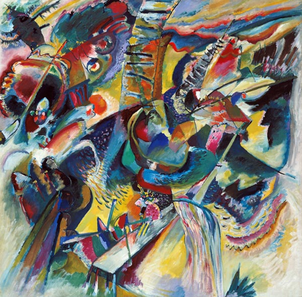 Improvisation Klamm von Wassily Kandinsky
