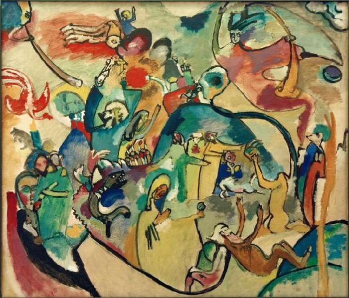 Kandinsky, Wassili 1866-1944. Allerheiligen II von Wassily Kandinsky