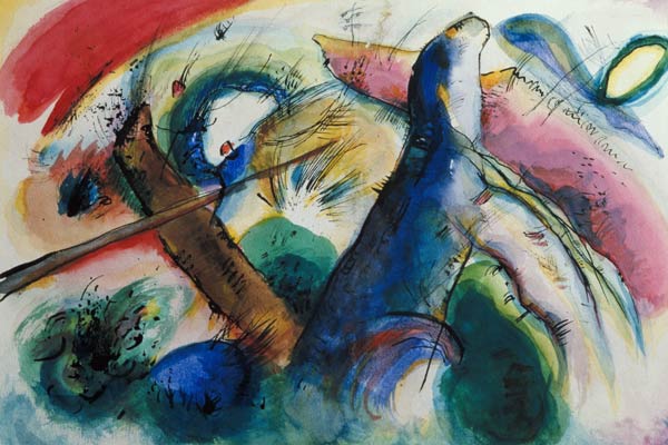 Komposition E von Wassily Kandinsky