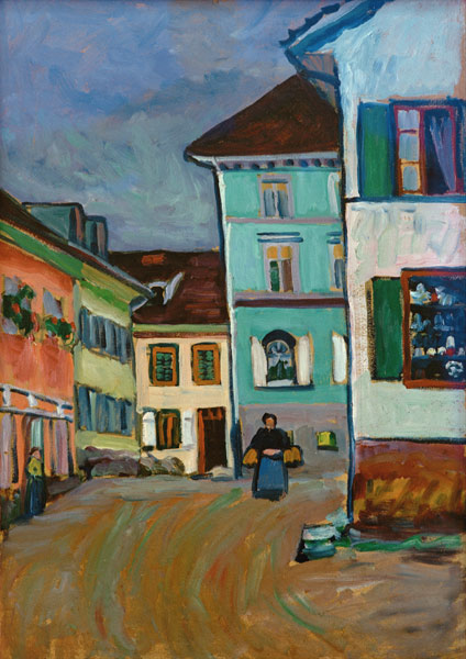 Murnau – Johannisstraße von Wassily Kandinsky