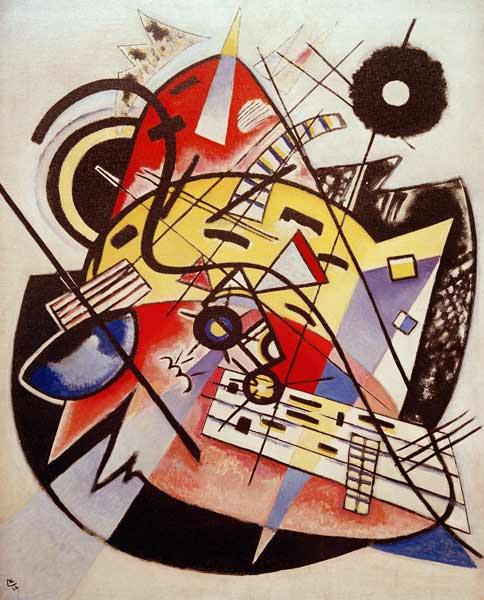Weißer Punkt (Komposition Nr. 248) von Wassily Kandinsky
