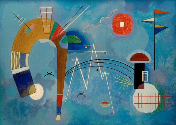 Rond et pointu (Rund und spitz) von Wassily Kandinsky