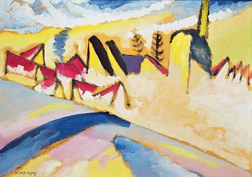 Study in Winter No. 2 von Wassily Kandinsky