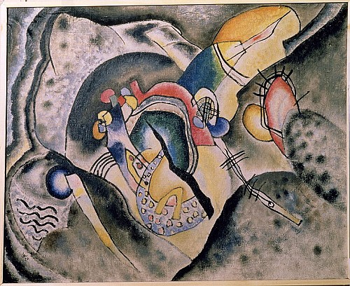 The Black Stroke von Wassily Kandinsky