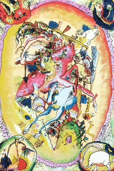 Apocalypse Riders  von Wassily Kandinsky