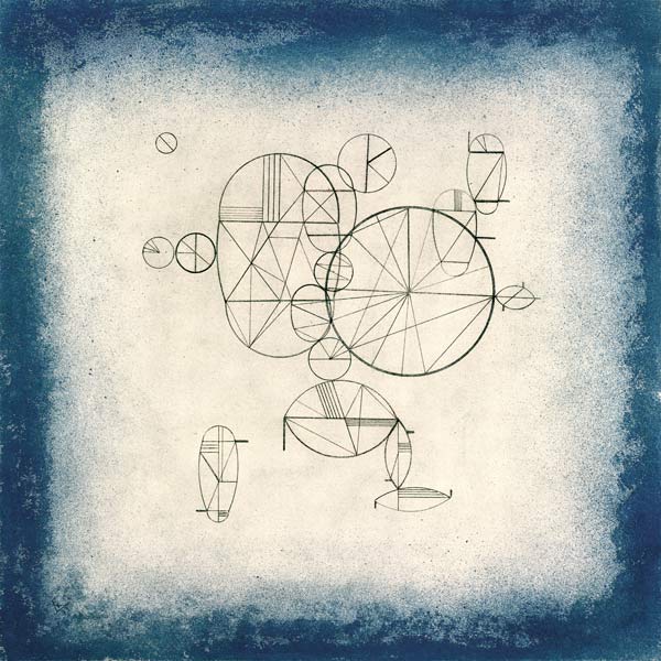 Blue Circles von Wassily Kandinsky