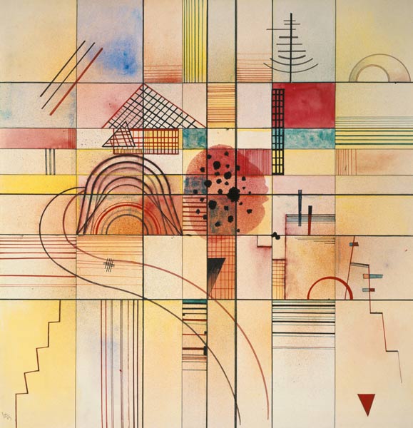 Variierte Rechtecke von Wassily Kandinsky