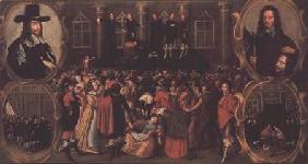 An Eyewitness Representation of the Execution of King Charles I (1600-49) of England 1649