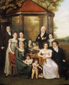 Die Familie Barxel in Konstanz. 1816