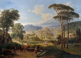 Ansicht von Spoleto Um 1840