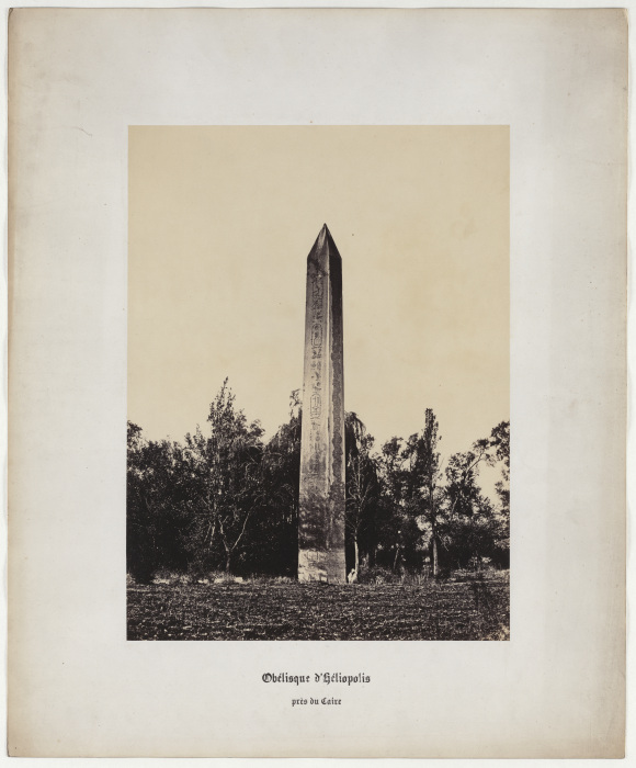 Obélisque dHéliopolis près du Caire von Wilhelm Hammerschmidt