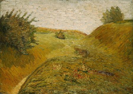 Hügelige Felder 1909