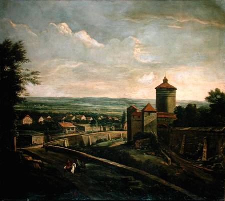 View of Nuremberg, Summer von Wilhelm von Bemmel