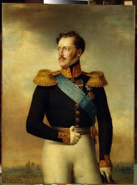 Porträt des Kaisers Nikolaus I. (1796-1855) 1843