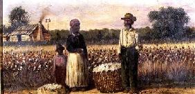 Cotton Pickers in the American South (board) (for pair see 67736)