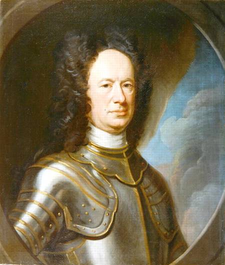 Portrait of Colonel Alexander Campbell of Finab (b.1669) von William Aikman