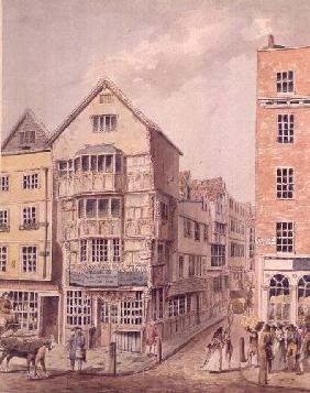 Corner of Fleet Street and Chancery Lane