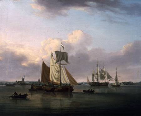 Shipping Off Deptford von William Anderson