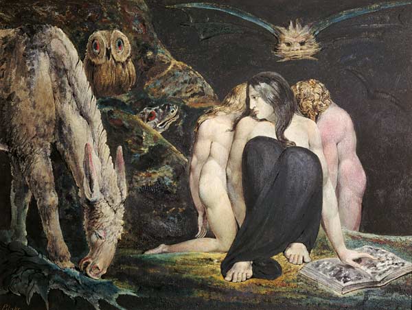 Hekate oder Drei Parzen oder Drei Nacht von Enitharmons Freude von William Blake