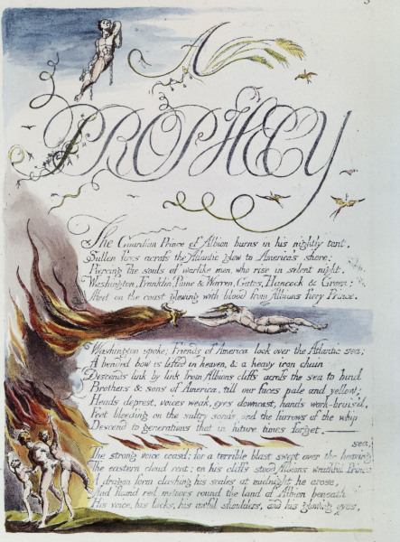 Illu.zu America,  a Prophecy von William Blake