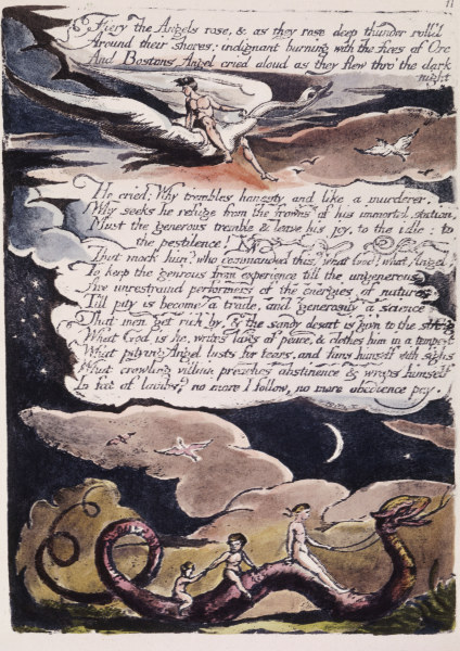 Ill.zuAmerica, a Prophecy von William Blake