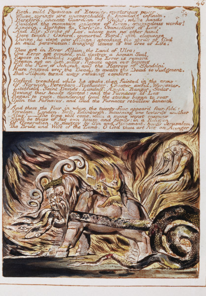 Ill. zuJerusalem von William Blake