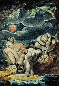 Die Vision der Kinder Albions. von William Blake