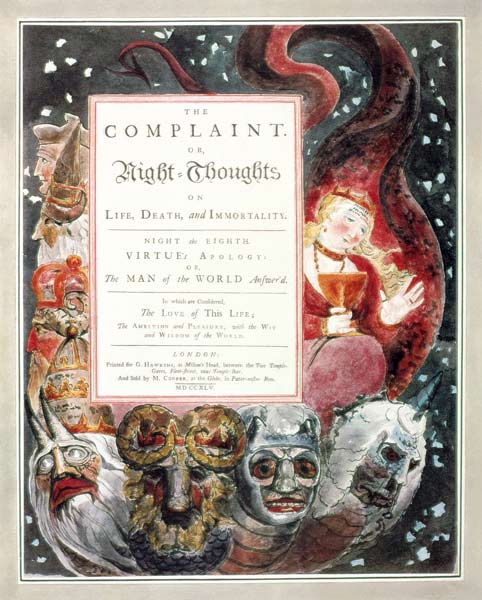 Ill.zu:Young, Night-Thoughts von William Blake