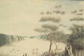 View in Broken Bay, New South Wales 1788