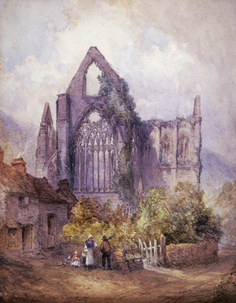 Tintern Abbey von William Callow