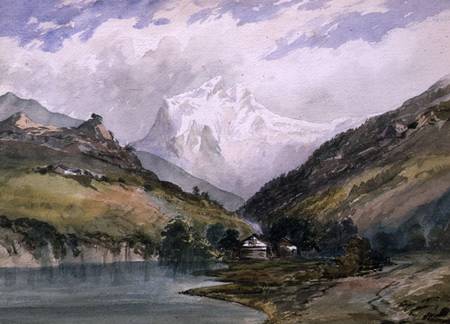 Wetterhorn, Bernese Oberland von William Callow