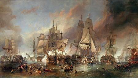 The Battle of Trafalgar 1805