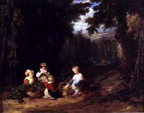 Young Children Picking Hops c.1835