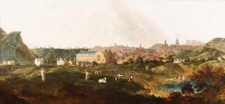 View of Edinburgh von William Delacour