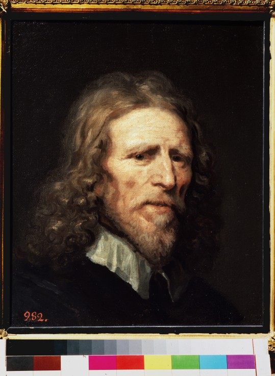 Porträt Abraham van der Doort von William Dobson