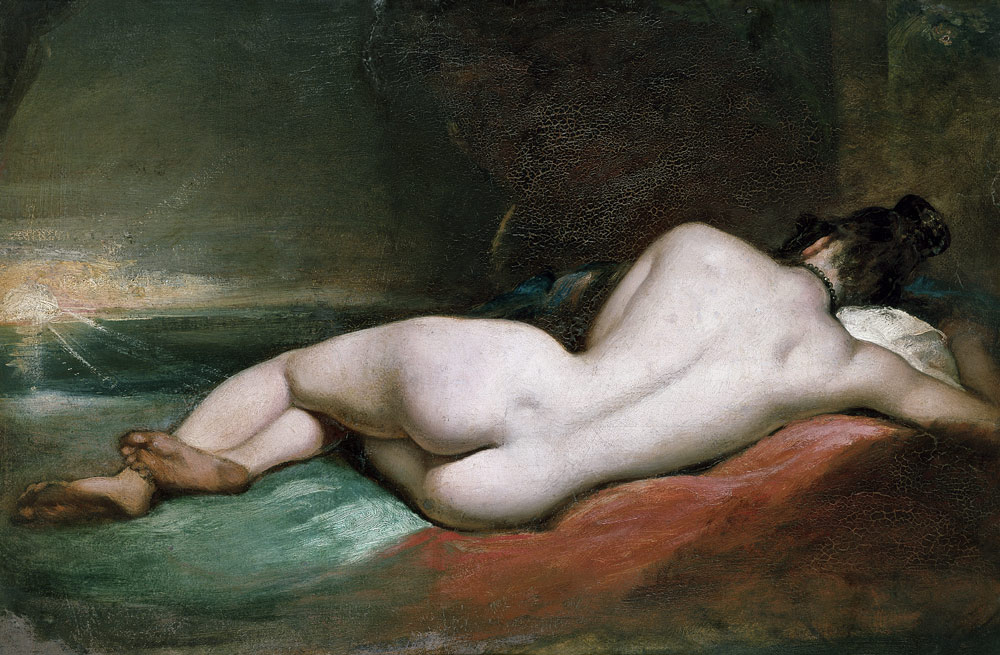 Nude Model Reclining von William Etty