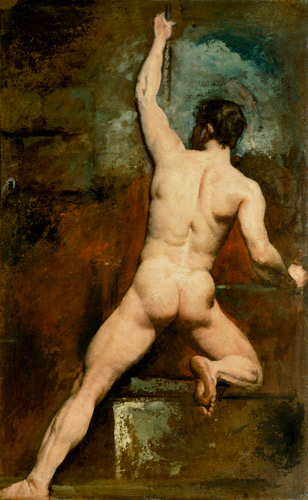 Study for a Male Nude von William Etty